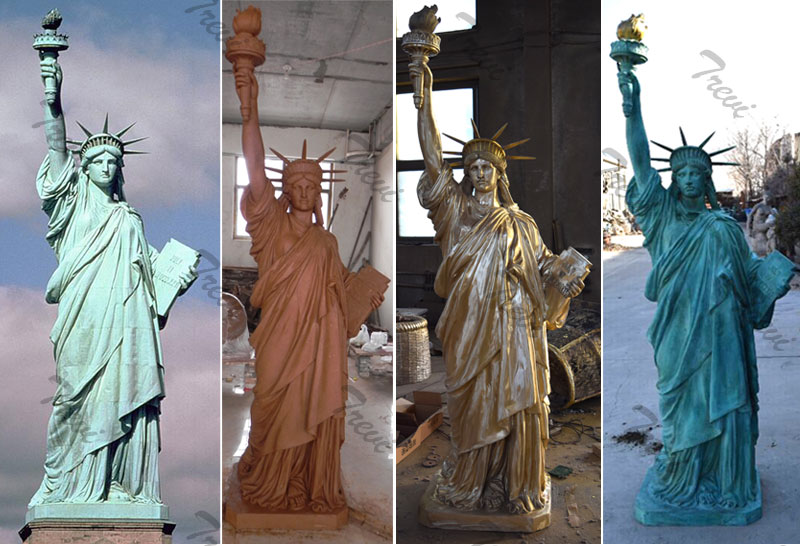 Custom made world famous bronze statue of Liberty reproduction