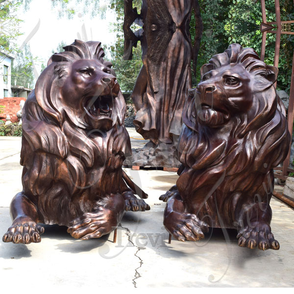 Create custom made unique lion statue maker online