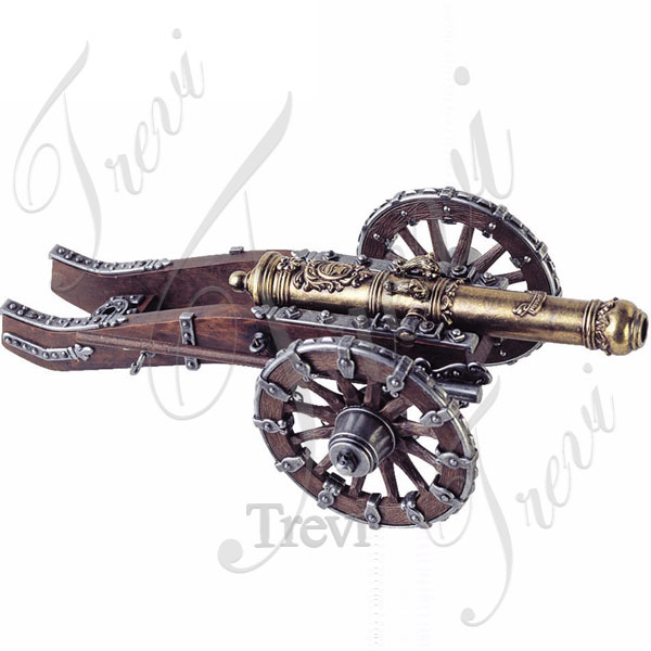 Factory supply custom made bronze cannon statues for sale BOKK-1